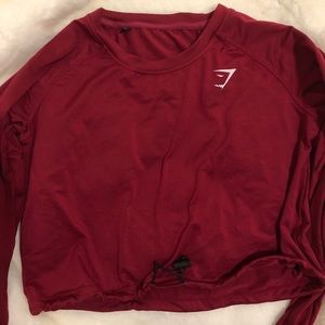 Gymshark Drawcord Crop Top